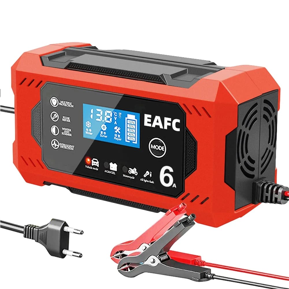 Ładowarka samochodowa z impulsem szybkiego ładowania 12V 6A 🔋